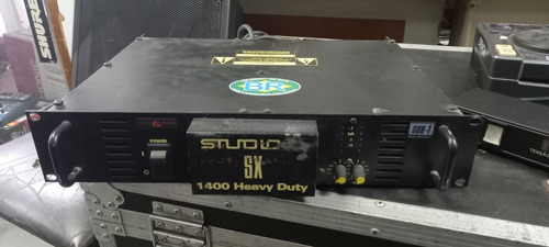 Potencia Studio R  Sx 1400 Heavy Duty Ja Com Placa De Sub