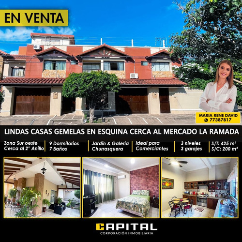 Casa En Venta (2 Casas En Un Terreno) - Zona Mercado La Ramada