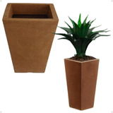 Vaso Cachepo Grande Quadrado De Plantas Polietileno 54x33