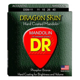 Cuerdas De Mandolina Dr Dragon Skin (11-15-26-40 )