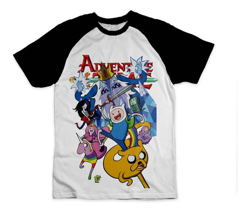 Camiseta Hora Da Aventura Jack Finn Caroso Bmo