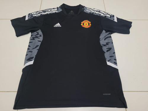 Camisa Oficial Manchester United adidas Preta