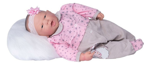 Boneca Reborn Realista Newborn Ninos Baby 2211 Cotiplás