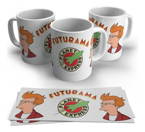 Mugs Futurama Pocillos Vaso Taza Personalizadas Meme Regalos