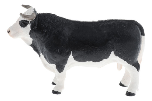 Realista Farm Animal Vaca Modelo Figura Estatueta Crianças B