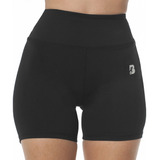 Short Leggins Biker Mujer Fitness Poliester Blacksecretsport