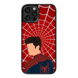 Funda Para Celular Spiderman Andrew Garfield Fondo Telaraña