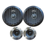 Set De Medios Open Show Sbm Audio Sbm-166pro 150w Rms 4 Ohms