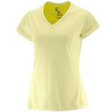 Camiseta Salomon Elevate Flow Para Mujer - Secado Rápido