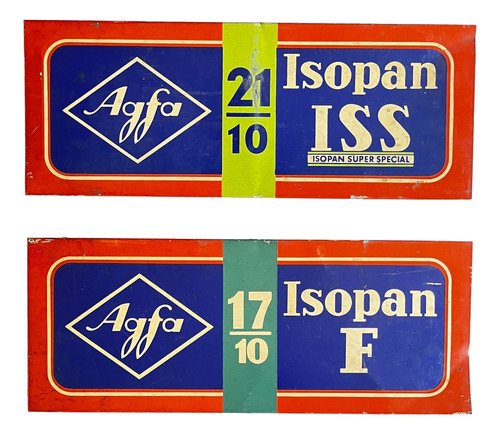 Agfa-isopan - Cartelería Vintage - Made In Germany