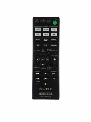 Control Remoto Nuevo Sony Rm-amu199 Compatible Con Genezis
