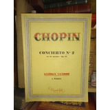 Chopin: Concierto Nº 2 Fa Menor Op 21 P/ 2 Pianos Partitura