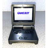 Game Boy Advance Sp Ags-101 Doble Luz Negro Grafito Original