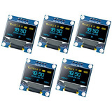 Hosyond Modulo Pantalla Oled Arduino 128x64 Px Azul Amarillo