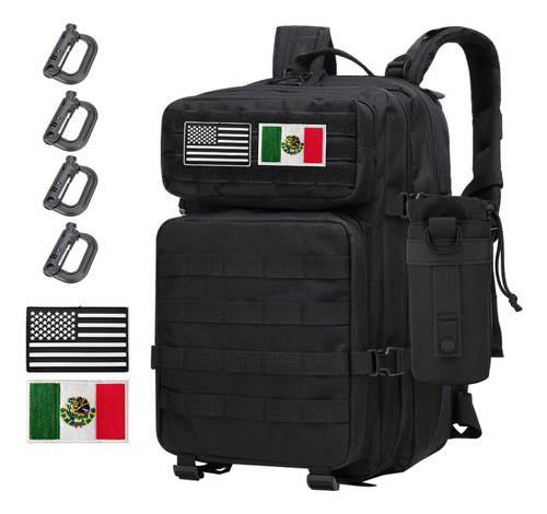 Mochila Táctica Militares Multifuncional De 45l Y Accesorios