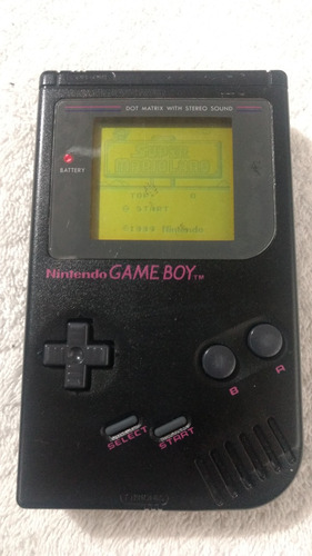 Game Boy Ladrillo Play It Loud Black Ligeros Detalles Oferta