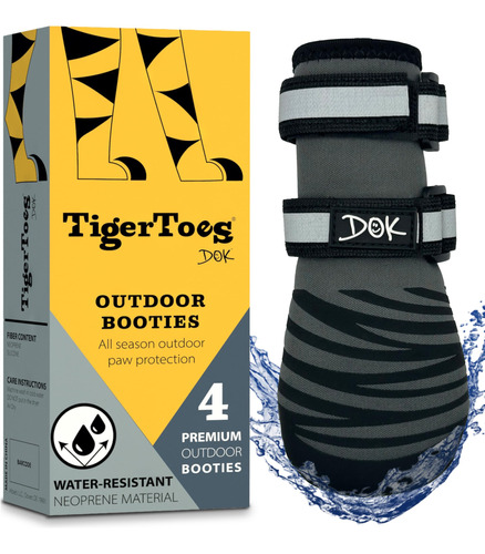 Botines Para Perros Dok Tigertoes De Neopreno De Primera Cal