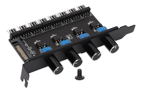 Controlador De Velocidad De Refrigeración Fan Hub Pc Pc De 8