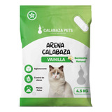 Arena Para Gato Calabaza Pets 4.5 Kg Vainilla