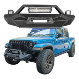 Defensa Delantera Acero Barra Led Jeep Gladiato Jt 2018-2024