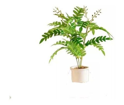 Arbol Planta + Maceta 50 Cm Grande Artificial Bambu Arbusto