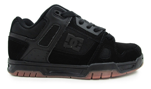 Tenis Dc Shoes Stag 320188 Bgm Black/gum 