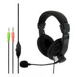 Audifonos Over Head Headset Multimedia Pc 3.5mm