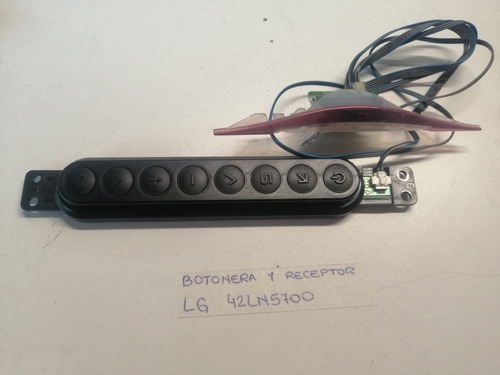 Botonera Y Receptor Ir Para LG 42ln5700