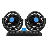 Ventilador De Coche Eléctrico De Doble Cabezal, 12 V, 10 W,