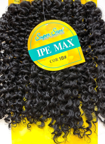 Cabelo Orgânico Cacheado Super Sta-r Ipê Max 75cm 320g 1pct