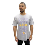 Camiseta Nba Masculina Lakers Contour Nb958 Original