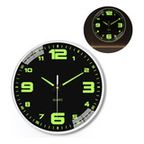 Reloj De Pared Grande, Moderno E Iluminado, 30 Cm