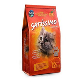 Areia Sanitária Granulado Gato Gatissimo 12kg Perfumado