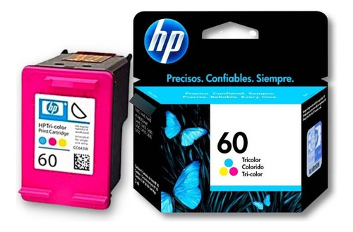 Cartucho Hp 60 Color Original En Blister!! Garantia 100%