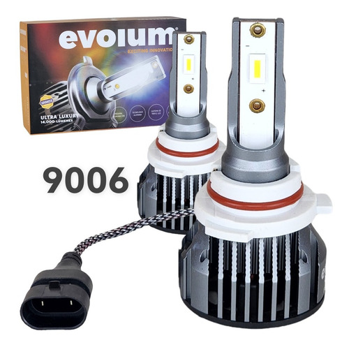 Faros Led Auto Kit Hiperled 14,000 Lúmenes Baja/alta/niebla