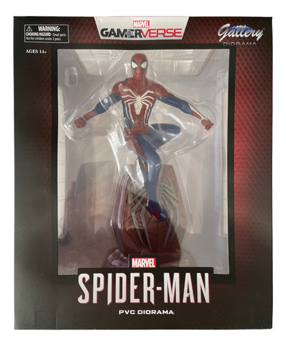 Estatua Spiderman Gamerverse Ps4 Marvel Gallery Pvc Diorama 