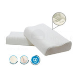 Almohada Memory Foam Ortopédica Cervical - Set X 2 Unidades 