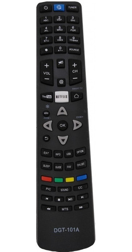 Control Compatible Con Smart Tv Daewoo / Tcl Alternativo