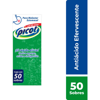 Sal De Uvas Picot Polvo 2,485 G\u002F0,2165 G\u002F1,9485 G, 50 Sobres 5 G | MercadoLibre