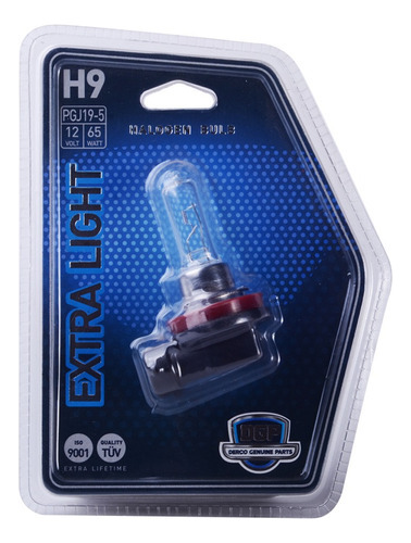 Ampolleta Extra Light H9 De 12v Y 65w Dgp