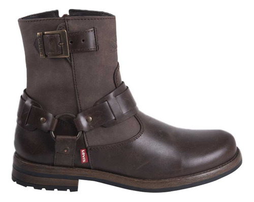 Bota Vaquera Biker Levi's Café Para Caballero 6047