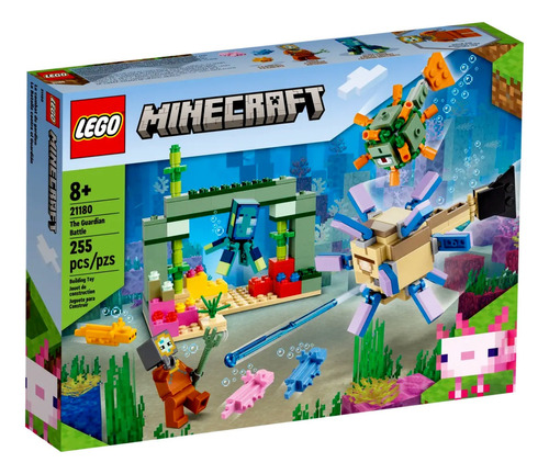 Lego Minecraft 21180 - A Batalha Do Guardião