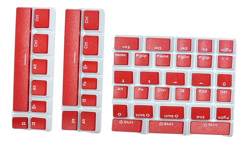 Pudding Key Caps Set Pbt English Keycaps Kit Para Logitech