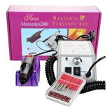 Kit Profesional Torno Uñas Acrílicas Manicure Pedicure