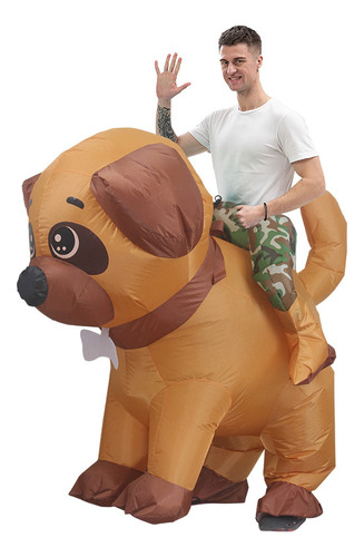 Disfraz Divertido Para Perros, Pug, Inflable, Cosplay