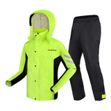 Conjunto Impermeable Ciclismo Mujer Hombre Reflectante Liger