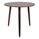 Mesa De Comedor Amalia Wood Redonda 80 Cm Urban Home