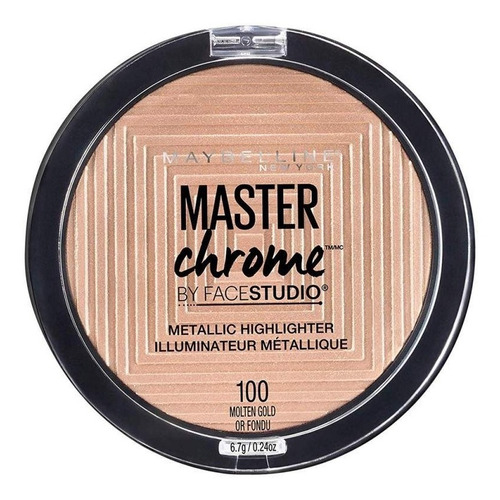Maybelline Master Chrome By Facestudio 100 Molten Gold