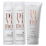 Kit Braé Divine Shampoo + Condicionador + Leave-in 200g