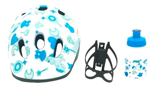 Capacete Ciclismo Baby 1 A 4 Anos Kit C Squeeze / Sup